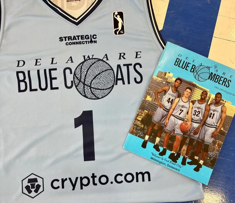 Delaware Blue Coats jersey